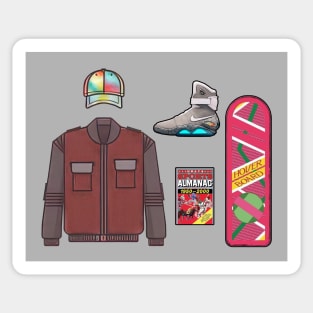 Back to the future 2 gear Sticker